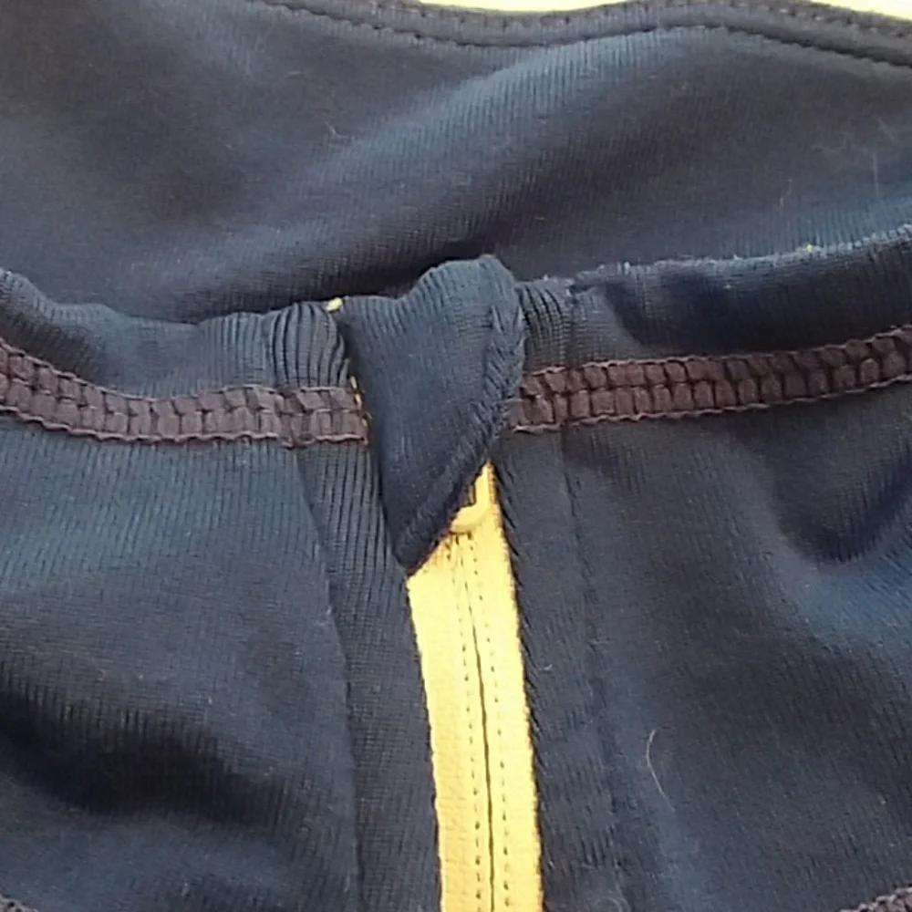 Z by zella large 10/12 Blue quarter zip up jacket